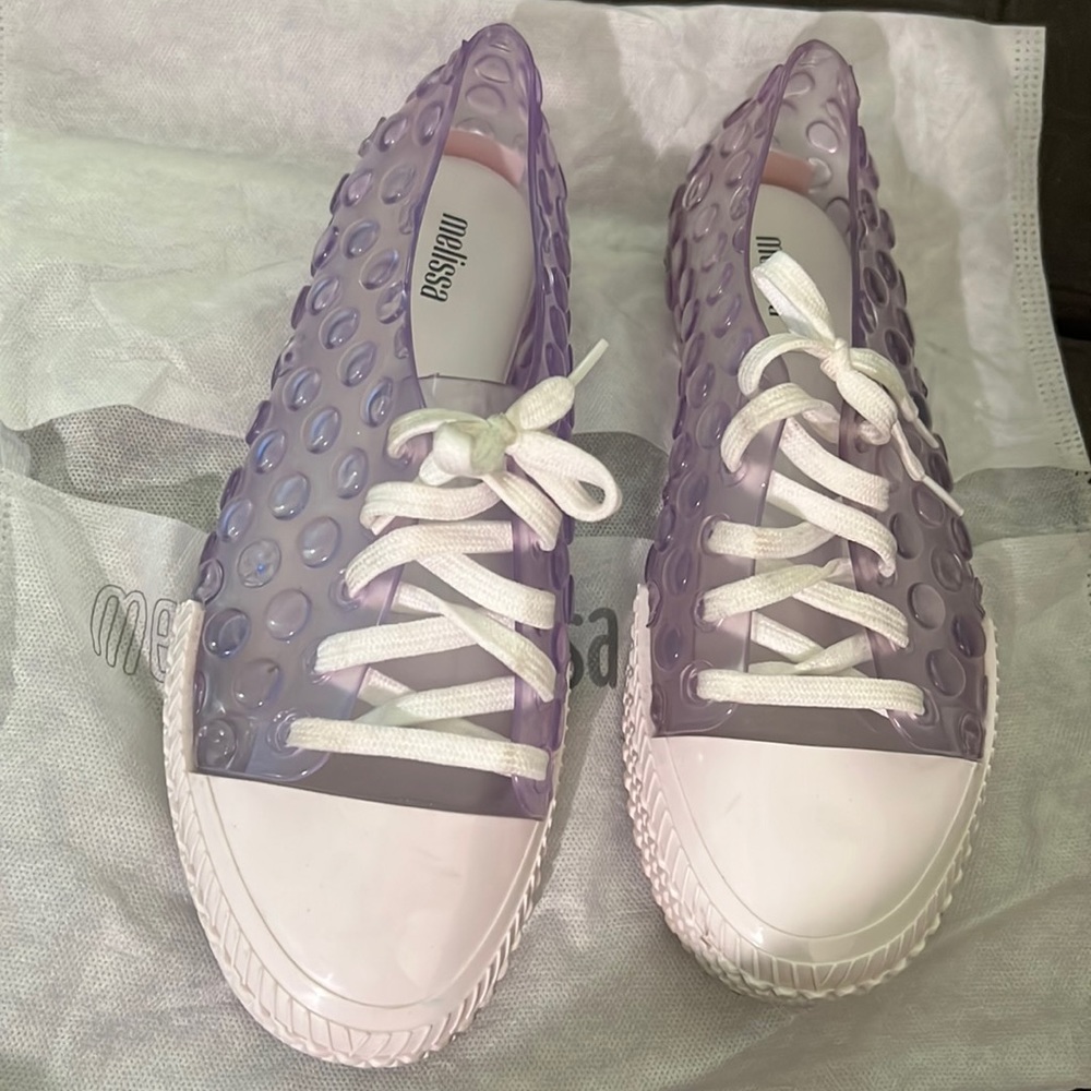 Melissa Jelly Sneakers White | Transparent | US 9